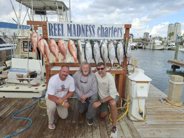Tuna fishing South Padre Island aboard the Reel Madness